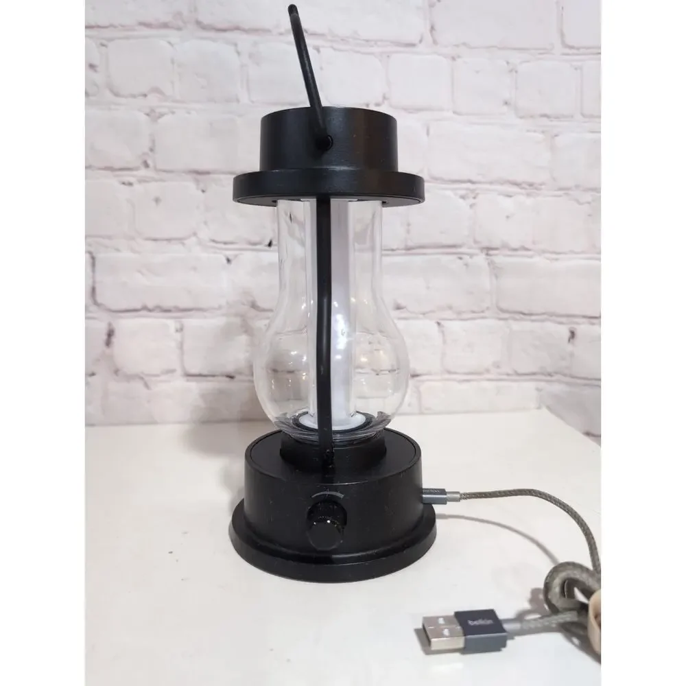 BALMUDA The Lantern L02B-BK Black/Clear LED Rechargeable Battery IP54